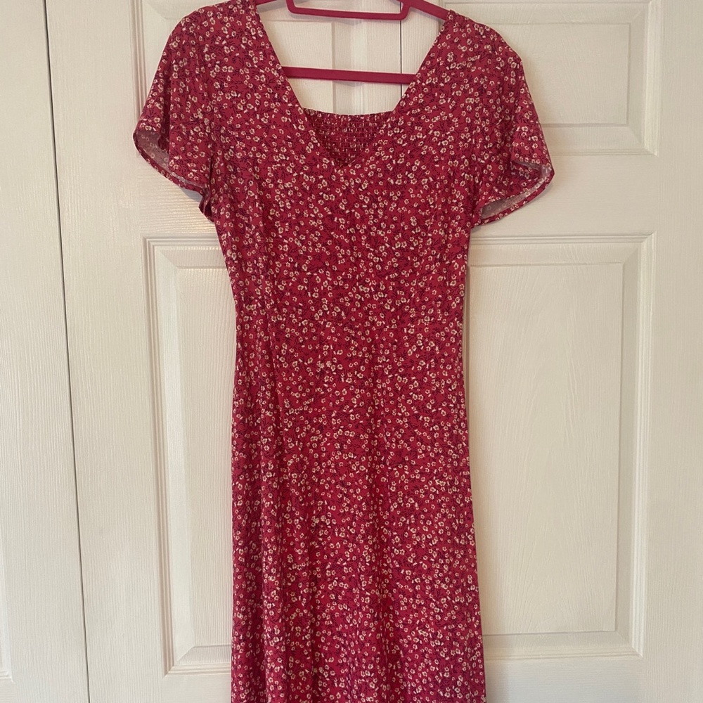 Floral maxi dress